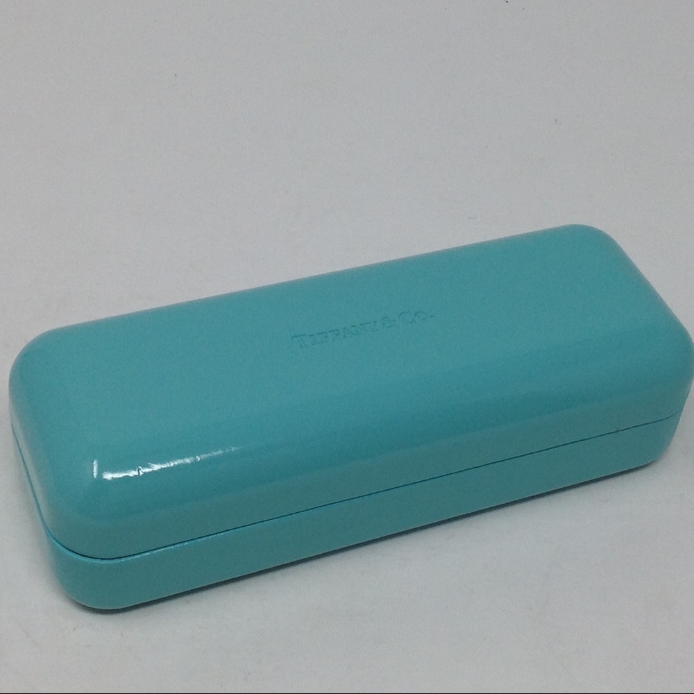 Tiffany & CO classic blue eyeglass/sunglass case